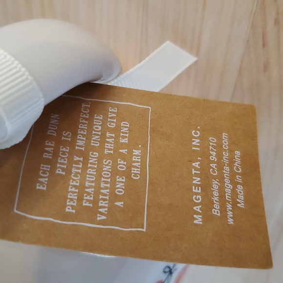 Rae Dunn White Ceramic Mug with "LOVE" and Pink Heart Bouquet - Picture 5 of 5